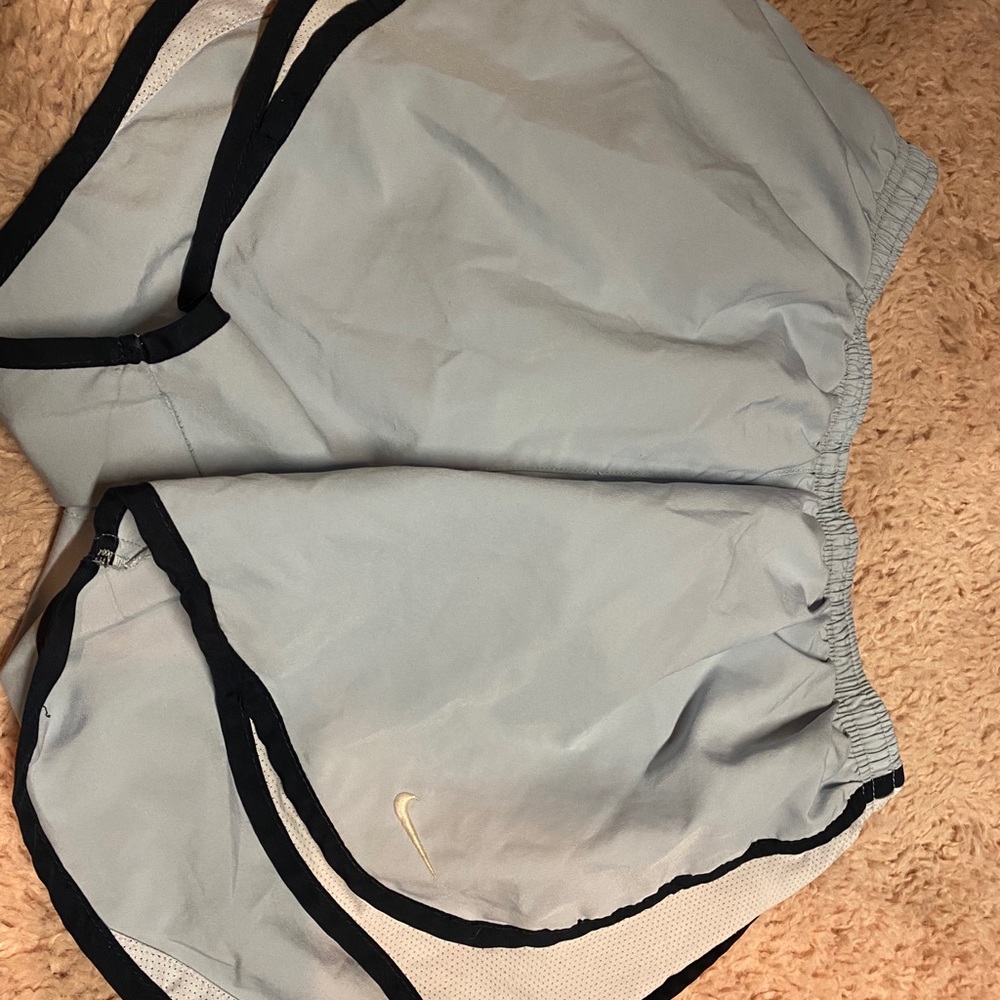 Blue Nike shorts